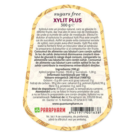 Xylit Plus, 300 g, Parapharm 690517