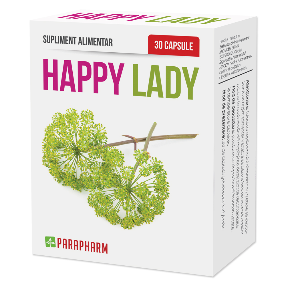 Happy Lady, 30 capsule, Parapharm