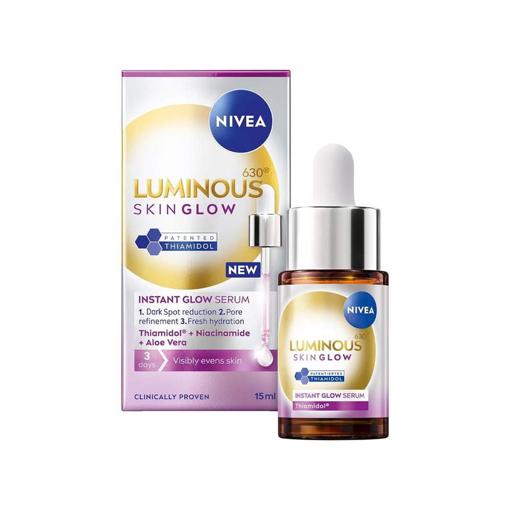 Ser pentru fata iluminator Skin Glow Luminous, 15 ml, Nivea