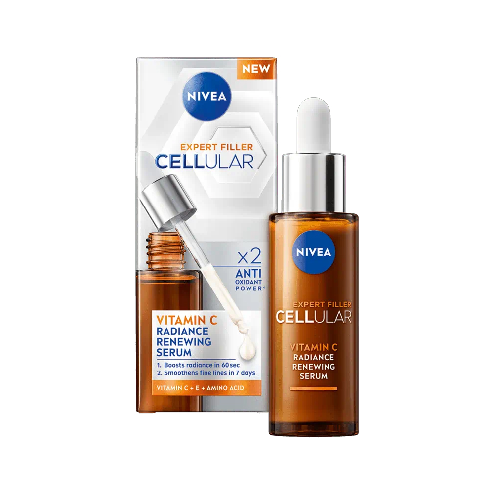 Ser pentru fata cu Vitamina C Cellular Expert Filler, 30 ml, Nivea