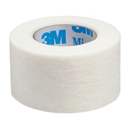 Banda adeziva pe suport de hartie Micropore, 25mm x 9.14m, 3M