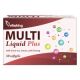 Multivitamin Lichid Plus cu minerale, Ginseng si Luteina, 30 capsule gelatinoase, Vitaking 662977