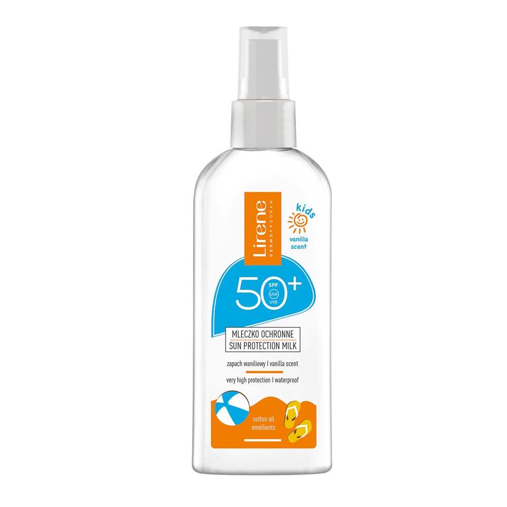 Lapte cu protectie solara SPF 50+ pentru copii Sun, 150 ml, Lirene