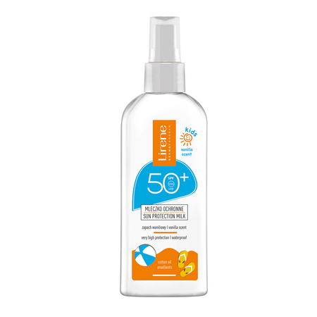 Lapte cu protectie solara SPF 50+ pentru copii Sun, 150 ml, Lirene