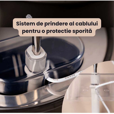 Fantana de apa tip robinet, neagra, pentru caini si pisici, cu functie de filtrare a apei, SHAW 663230