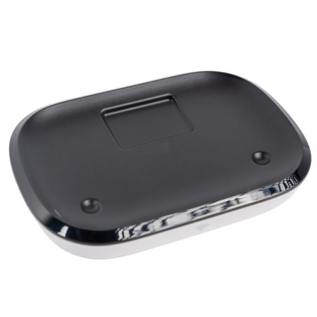 Fantana de apa, neagra, cu baterie si senzor, aplicatie mobila, sterilizare UV si sistem de filtrare Pro V3, SHAW 663011