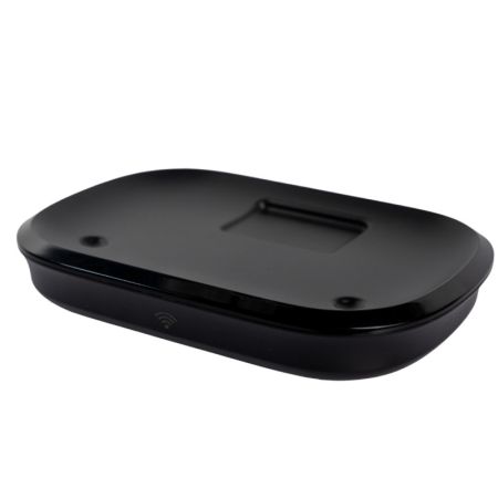 Fantana de apa, neagra, cu baterie si senzor, aplicatie mobila, sterilizare UV si sistem de filtrare Pro V3, SHAW 663010