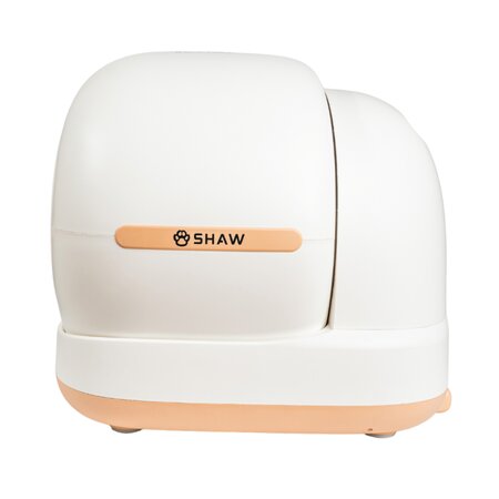 Litiera automata smart cu autocuratare pentru pisici Ultra, bej, 7 litri, Shaw 663056