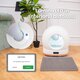 Litiera automata smart cu autocuratare si camera video pentru pisici Ultra View, bej, Shaw 663085