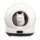 Litiera automata smart cu autocuratare si camera video pentru pisici, Ultra View, negru, 7 litri, Shaw 663090