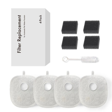 Set filtre pentru fantana PRO V3, 4 bucati, Shaw 663112