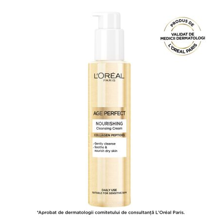Gel de curatare hidratant Age Perfect, 150 ml, L'Oreal Paris 663312