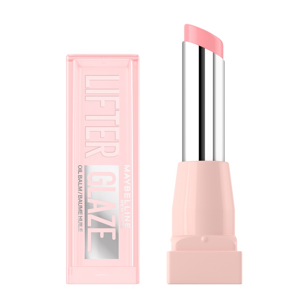 Balsam de buze cu pigmenti luminosi 02 Pink Drip Lifter Glaze, 3 g, Maybelline