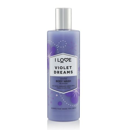 Gel de dus Violet Dreams Signature, 360 ml, I Love