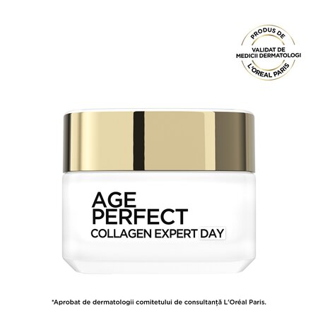 Crema de zi hidratanta cu colagen Age Perfect Collagen Expert, 50 ml, L'Oreal Paris 663438