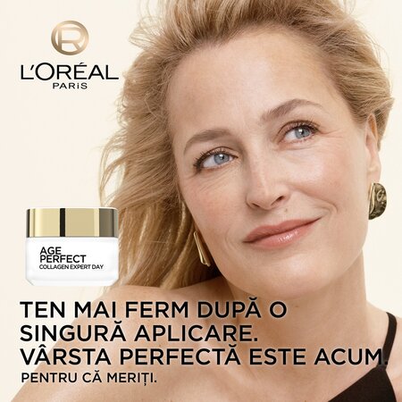 Crema de zi hidratanta cu colagen Age Perfect Collagen Expert, 50 ml, L'Oreal Paris 663446