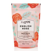 Sare de baie English Rose Signature, 500 g, I Love