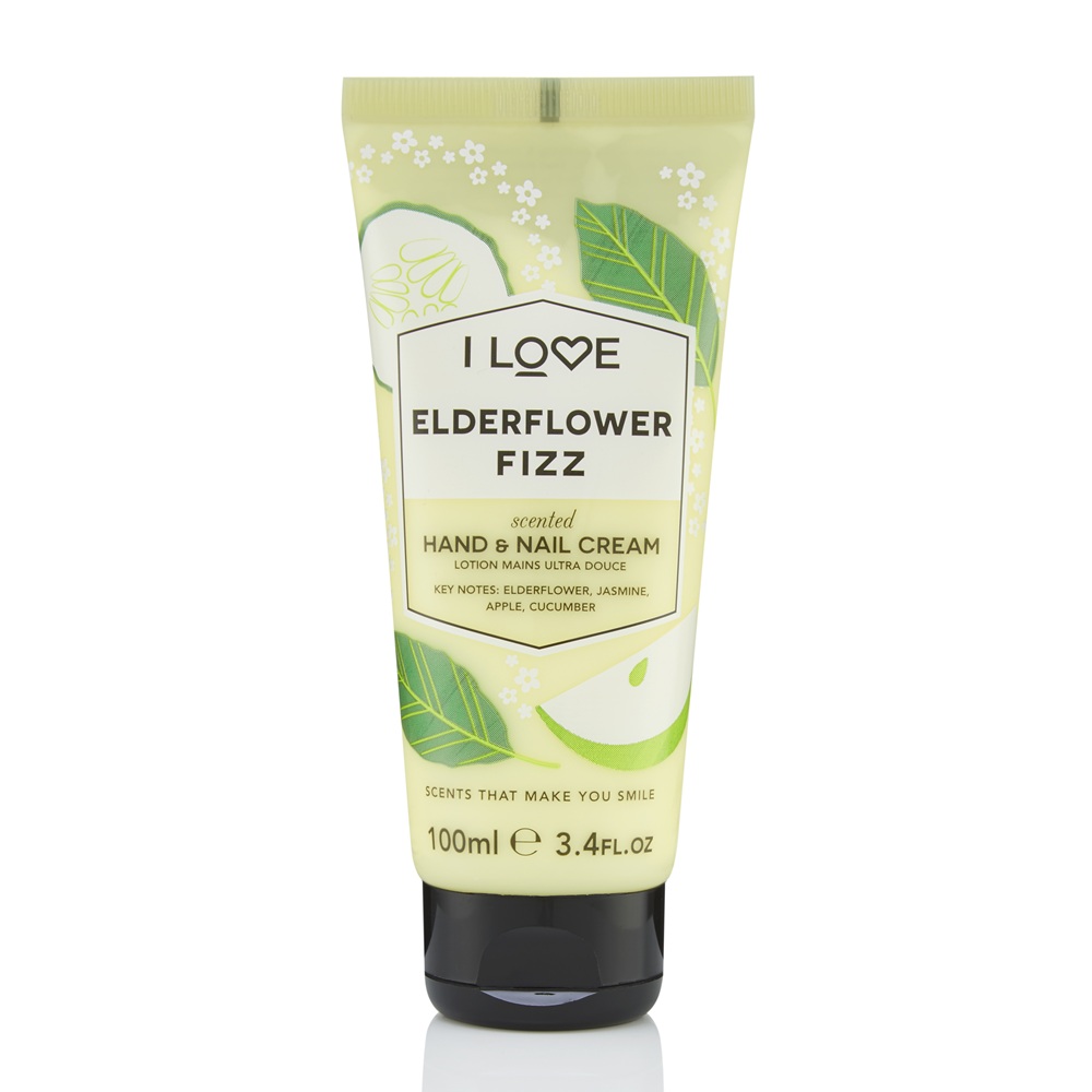 Crema de maini si unghii Elderflower Fizz Signature, 100 ml, I Love