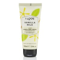 Crema de maini si unghii Vanilla Milk Signature, 100 ml, I Love