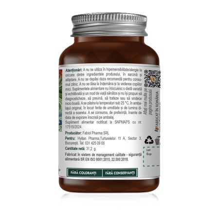 Cordyceps, 60 capsule vegetale, Hyllan Pharma 663563