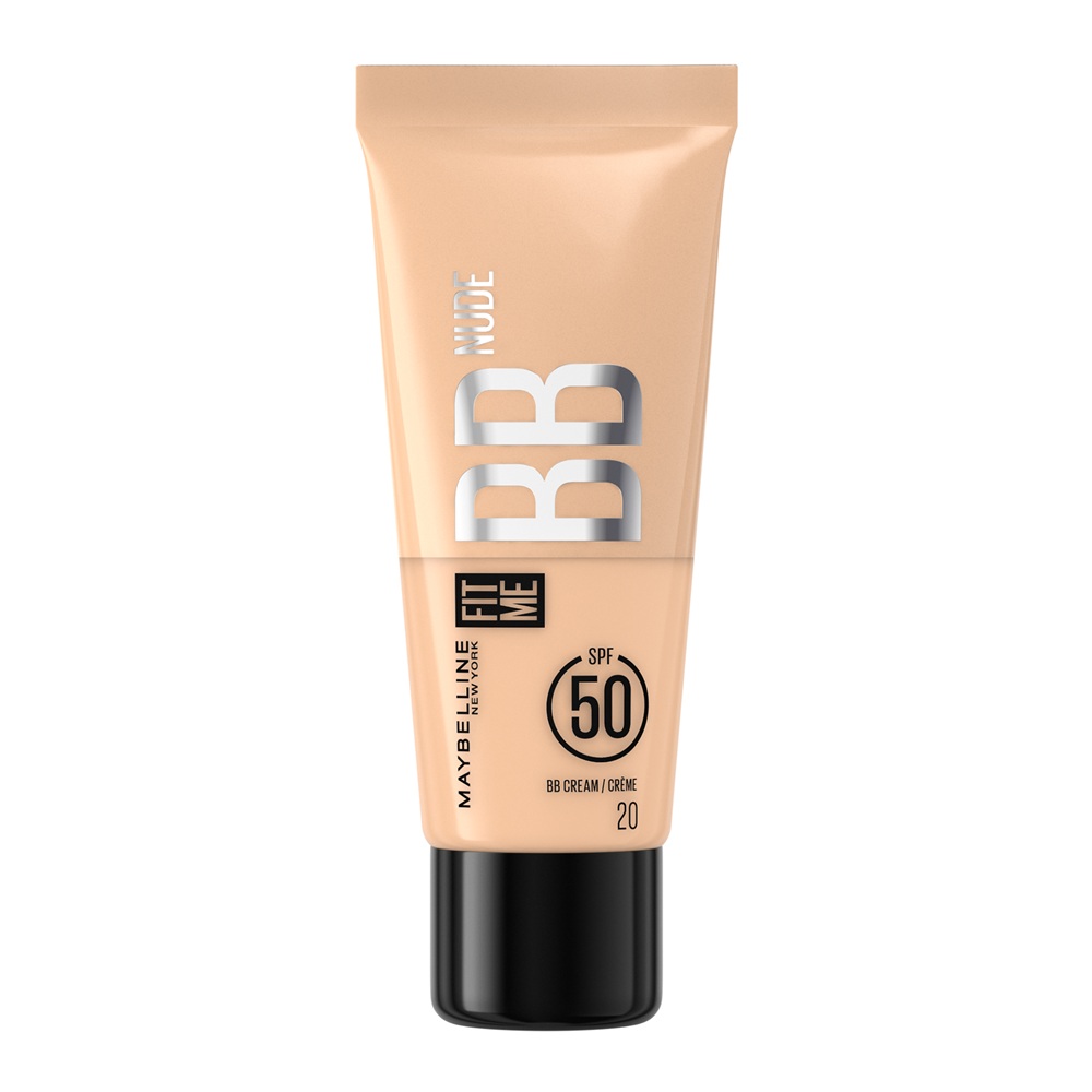 BB Cream cu SPF 50 Nude 20 Fit Me, 30 ml, Maybelline