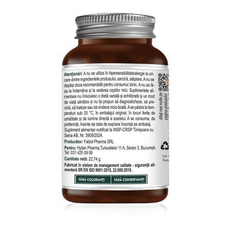 Gaba, 30 capsule vegetale, Hyllan Pharma 663580