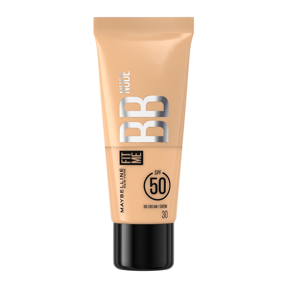BB Cream cu SPF 50 Nude 30 Fit Me, 30 ml, Maybelline