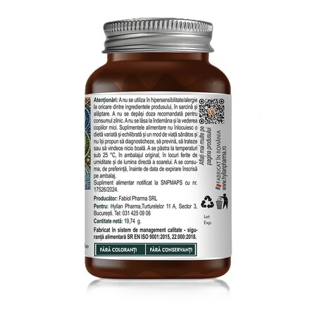 Rhodiola, 30 capsule vegetale, Hyllan Pharma 663630