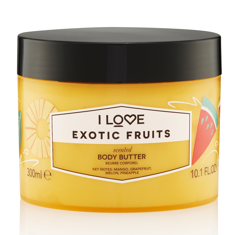 Unt de corp Exotic Fruits Signature, 330 ml, I Love