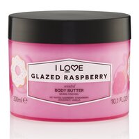 Unt de corp Glazed Raspberry Signature, 330 ml, I Love