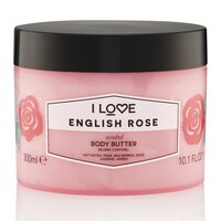 Unt de corp English Rose Signature, 330 ml, I Love