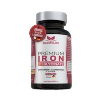 Fier Bisglicinat Premium, 71.8 mg, 60 capsule vegane, Boost4Life