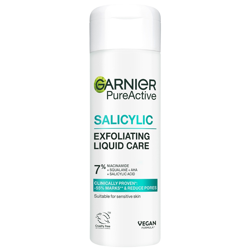 Lotiune tonica cu acid salicilic Pure Active, 120 ml, Garnier