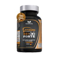 Vitamina D3 + K2 Premium Forte, 5000 UI, 60 capsule moi, Boost4Life