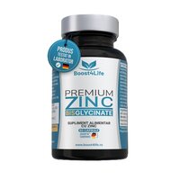 Zinc Bisglicinat Premium, 83.35 mg, 60 capsule vegane, Boost4Life