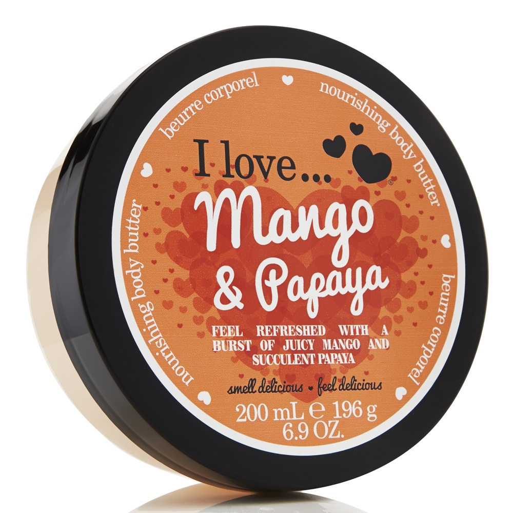 Unt de corp Mango Papaya Original, 200 ml, I Love