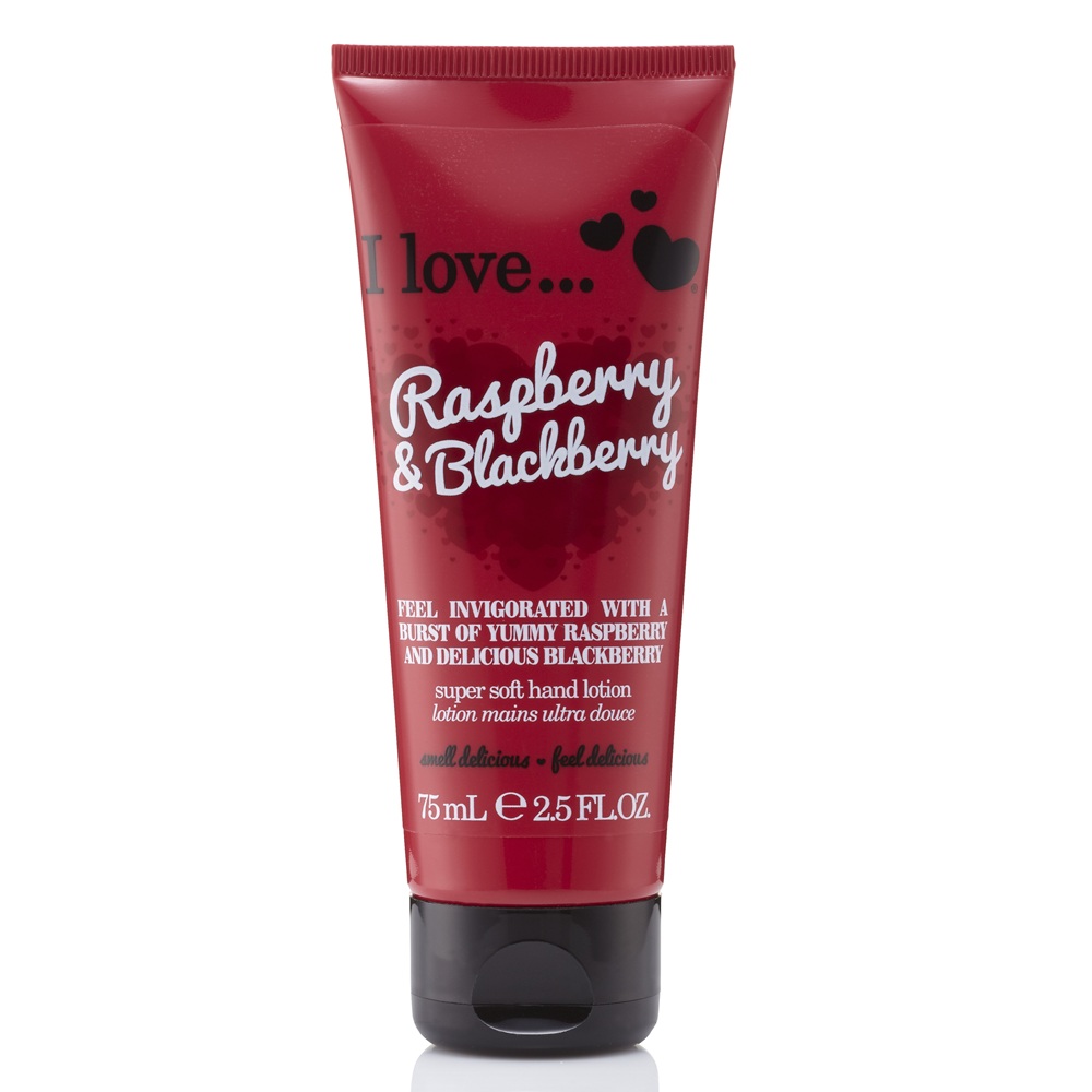 Crema de maini Raspberry Blackberry Original, 75 ml, I Love