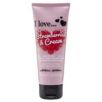 Crema de maini Strawberry Cream Original, 75 ml, I Love