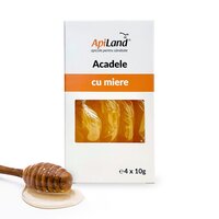 Acadele cu miere, 4 bucati x 12 g, ApiLand