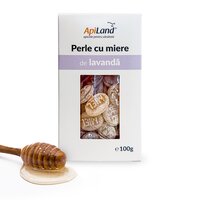 Perle cu miere de lavanda, 100 g, ApiLand