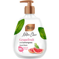 Sapun lichid cu pink grapefruit & lemongrass Nature Elixir, 400 ml, Teo