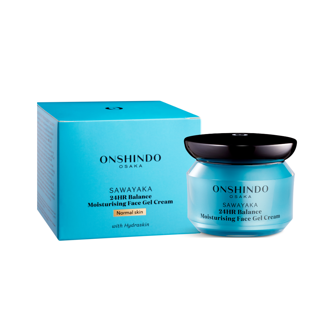 Crema-gel hidratanta 24H pentru fata, cu complex Hydraskin, 50 ml, Onshindo Osaka