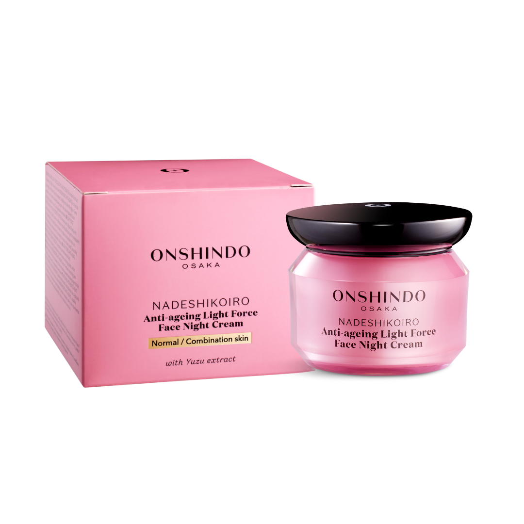 Crema de noapte antirid cu extract de Yuzu, Light Force, 50 ml, Onshindo Osaka