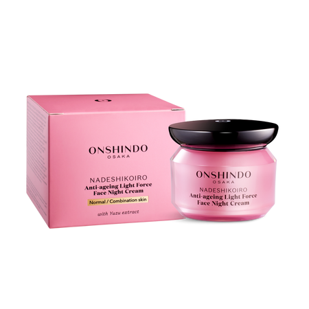 Crema de noapte antirid cu extract de Yuzu, Light Force, 50 ml, Onshindo Osaka