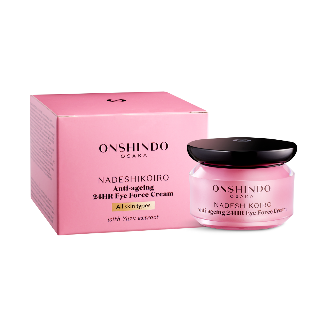 Crema antirid 24H pentru conturul ochilor, cu extract de Yuzu, 20 ml, Onshindo Osaka