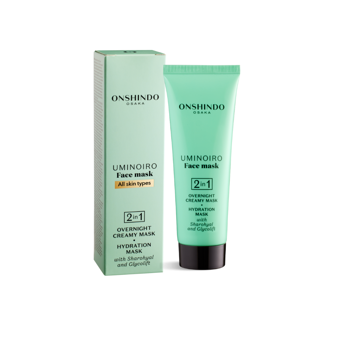 Masca faciala de noapte, hidratare intensă, cu Sharohyal și Glycolift, 75 ml, Onshindo Osaka