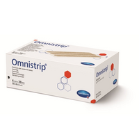 Plasturi sub forma de stripuri sterile Omnistrip, 6 x 38 mm, 50 x 6 bucati, Hartmann