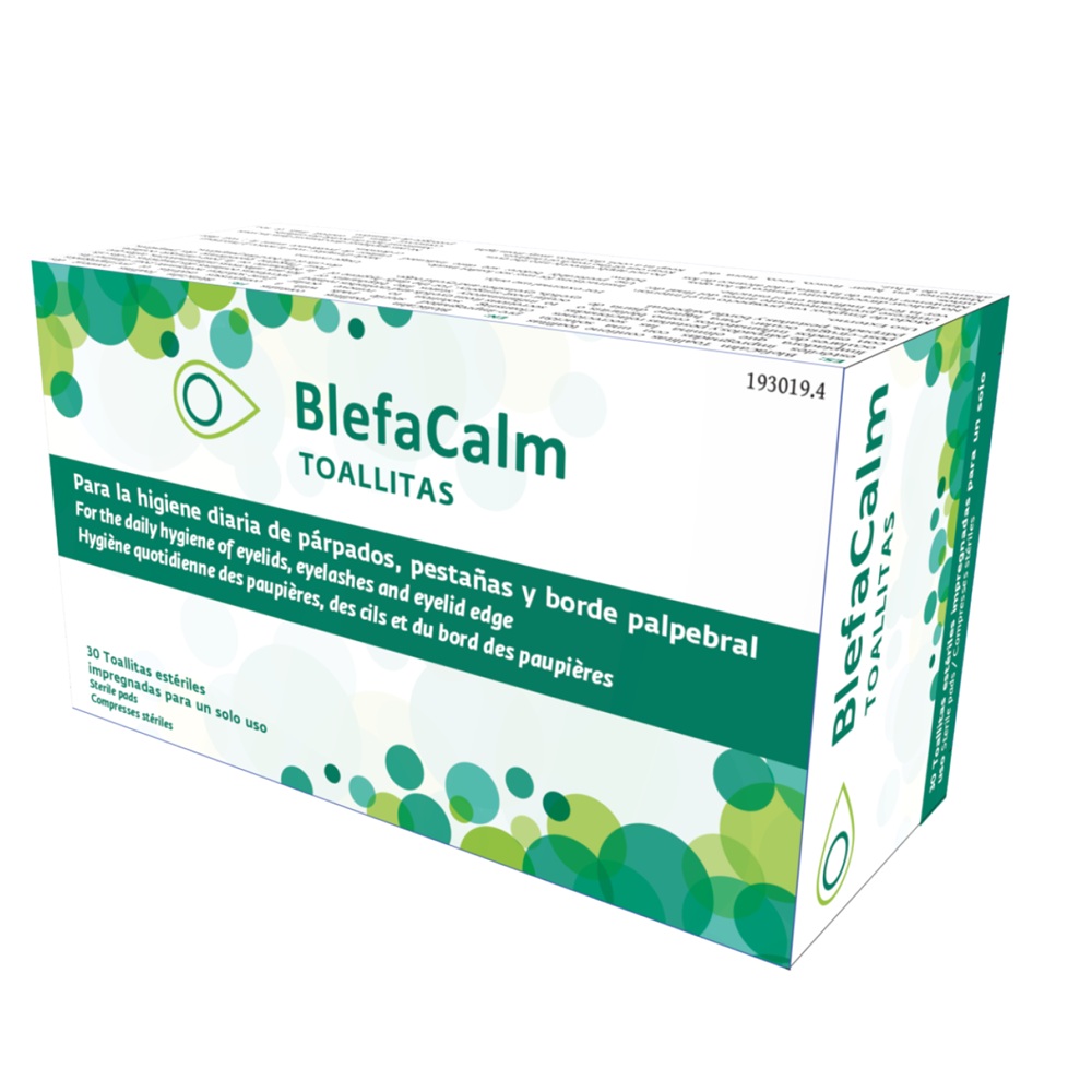 Servetele sterile pentru igiena zilnica a pleoapelor, genelor si marginii palpebrale Wipes, 30 bucati, Blefacalm