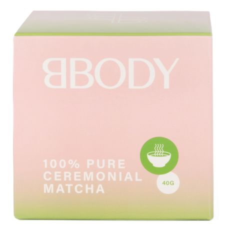 Pudra de ceai verde Matcha Japonez Ceremonial, 40 g, BBody