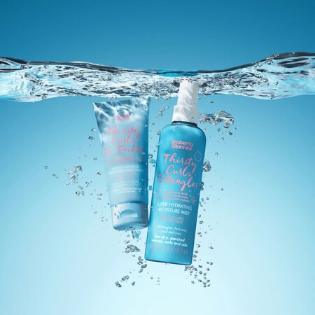 Crema leave-in pentru netezirea buclelor De-Frizzer Thirsty Curls, 100 ml, Umberto Giannini 664550